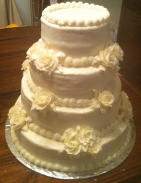 Crist-Crawford Wedding Cake