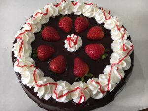 chocolate covered strawberry cheesecake