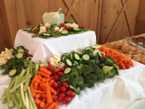 vegetable display